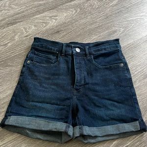 Jean Shorts- Midi High Rise 4
